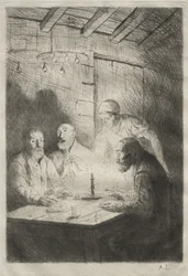 Das Abendessen bei Misère