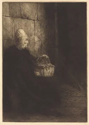 Bäuerin von Boulogne (La femme au panier)
