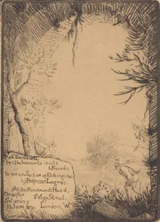 Teller für eine Ausstellung im Dunthorne Home
