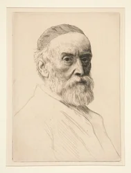 Porträt von G.F. Watts (R.A.)