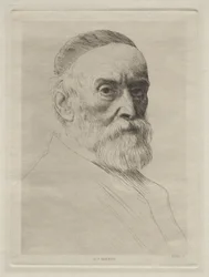 Porträt von George Frederic Watts