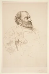 Porträt von Val Prinsep, R.A.