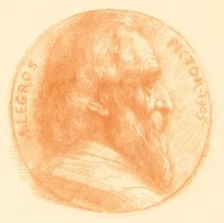 Selbstporträt, Medaillon, Nr.2, 11. Platte