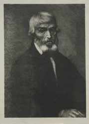 Kleines Porträt von Thomas Carlyle