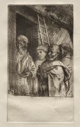 St. Pierre et St. Paul an der Tür des Bonhomme Misère
