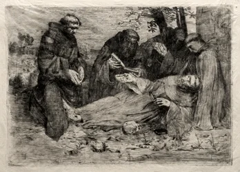 Der Tod des Heiligen Franziskus