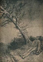 Der sterbende Vagabund, 1875