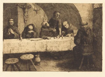 Das Refektorium Le refectoire