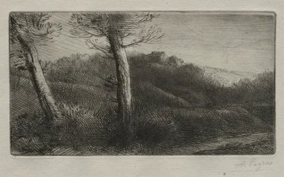 Der Reisende ausgestreckt auf dem Gras, ca. 1888