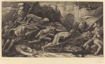 Der Triumph des Todes: Schlacht