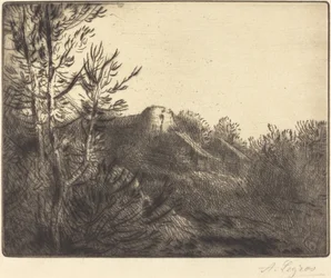 Ansicht eines Bauernhofs