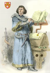 Porträt von Philippe de Commynes (Gravur)