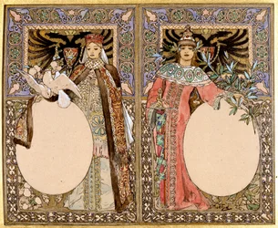 Buchillustration, 1890er Jahre