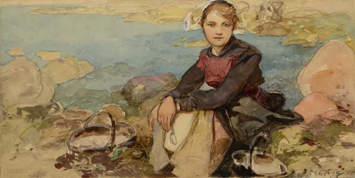 Am Ufer, ca. 1900