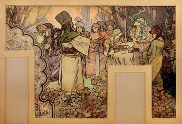 Wandgemälde für die Weltausstellung von 1900, 1899-1900