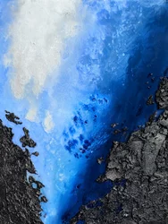 Tiefblaue Tiefen