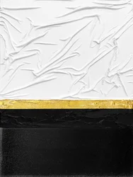 Elegantes Gold, Schwarz und Weiß