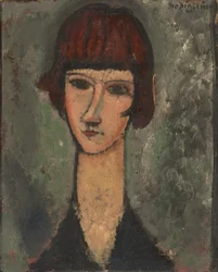Porträt einer Frau, ca. 1917-1919