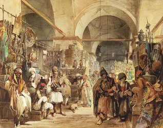 Im Basar, 1854