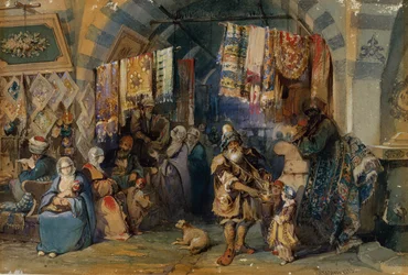 Der Basar, Konstantinopel