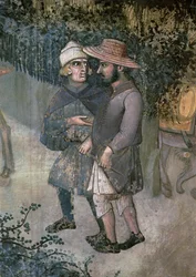 Auswirkungen guter Regierung auf dem Land, (Detail)