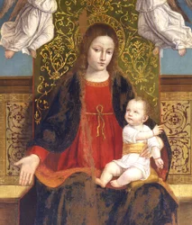 Madonna mit Kind (Detail)