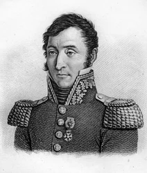 Le Général Jean Joseph TARAYRE (1770-1855) - in „Portraits des généraux français en suite les victoires et conquêtes des Français“. Graviert von Ambroise Tardieu 1818. Stella Sammlung.