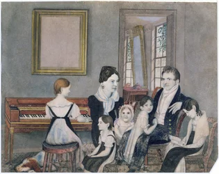 Die Familie Schuyler, 1824