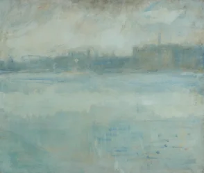 Die Themse vom Haus des Künstlers in der Grosvenor Road