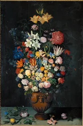 Stillleben mit Blumen in einer Vase