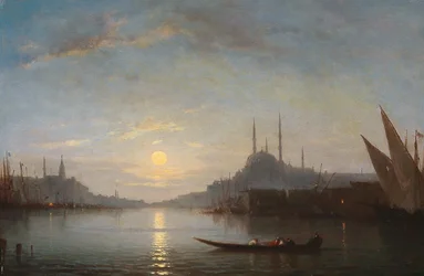 Das Goldene Horn mit der Süleymaniye-Moschee