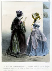 Karikatur - in „Madeleines“ von Cham, ca. 1870-1880