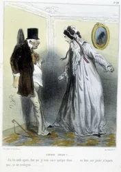 Crrré Hund! - in „Madeleines“ von Cham, ca. 1870-1880