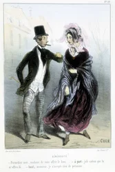 Großzügigkeit - in „Madeleines“ von Cham, ca. 1870-1880
