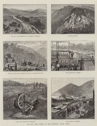 Die Kaap-Goldfelder, im Transvaal, Südafrika