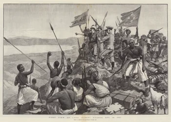 Erster Blick auf den Albertsee, 13. Dezember 1887