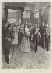 Der Herzog und die Herzogin von York in Irland, Empfang Ihrer Königlichen Hoheiten im Dublin Castle