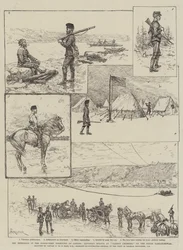 Die Rebellion im Nordwestterritorium von Kanada, Kanadische Miliz bei Clark