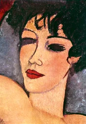 Detail eines schlafenden Aktes, ca. 1917