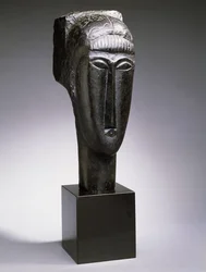 Kopf einer Frau mit Pony; Tête de Femme à la Frange, 1912