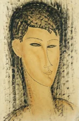 Kopf einer jungen Frau, 1914