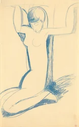 Kniende blaue Karyatide (Anna Akhmatova)