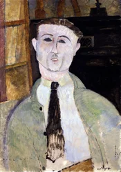 Porträt von Paul Guillaume (Kunsthändler)