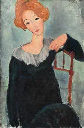 Frau mit rotem Haar