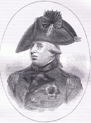 König Georg III., Illustration aus Cassells Geschichte der Vereinigten Staaten, veröffentlicht von Cassell, Petter & Galpin, ca. 1900 (Litho)