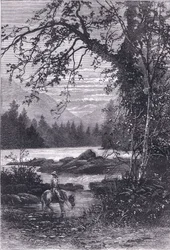 Blick auf North Carolina, Illustration aus Cassells Geschichte der Vereinigten Staaten, veröffentlicht von Cassell, Petter & Galpin, ca. 1900