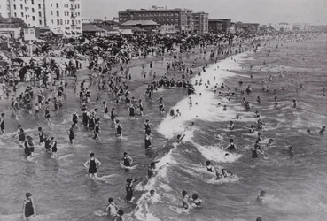 Kalifornien: Venedig, ein beliebtes ganzjähriges Strandresort in der Nähe von Los Angeles