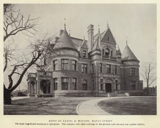 Springfield, Massachusetts: Haus von Daniel B. Wesson, Maple Street