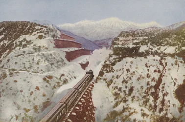 Cajon Pass, am Gipfel der Küstenkette, Kalifornien