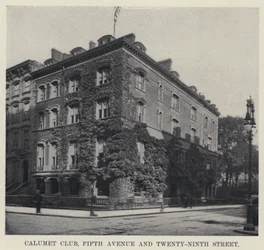 Calumet Club, Fifth Avenue und Twenty-Ninth Street
